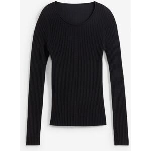 bonprix Rippenpullover aus Merinowolleschwarz 44Damen bonprix Rippenpullover aus Merinowolleschwarz 44Damen