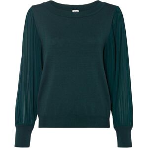 bonprix Feinstrickpullover aus softem Viskose-Mixgrün 40Damen bonprix Feinstrickpullover aus softem Viskose-Mixgrün 40Damen