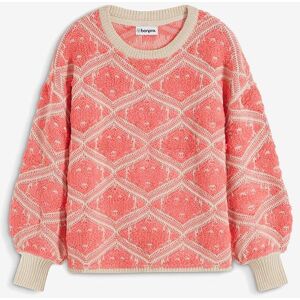 bonprix Boxy-Strickpulloverrosa 48Damen bonprix Boxy-Strickpulloverrosa 48Damen