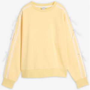 bonprix Oversize-Sweatshirt aus weichem Baumwoll-Mixgelb 52Damen bonprix Oversize-Sweatshirt aus weichem Baumwoll-Mixgelb 52Damen