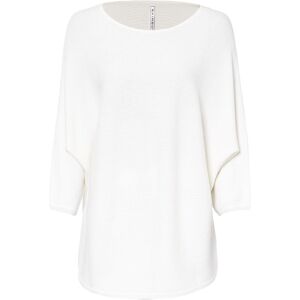bonprix Oversize-Ripp-Pullover aus Viskose-Mixweiß 52Damen bonprix Oversize-Ripp-Pullover aus Viskose-Mixweiß 52Damen