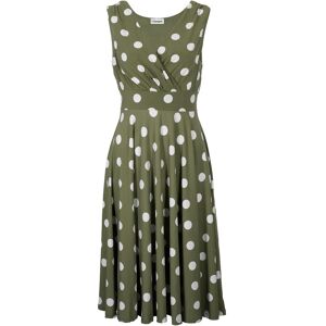 bonprix Shirtkleid mit Punktengrün 44Damen bonprix Shirtkleid mit Punktengrün 44Damen