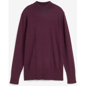 bonprix Basic Pullover mit Stehkragen mit recycelter Baumwollelila 44Damen bonprix Basic Pullover mit Stehkragen mit recycelter Baumwollelila 44Damen