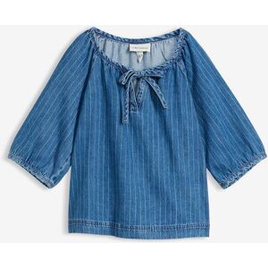 bonprix Jeans-Tunikabluse, Baumwolleblau 42Damen bonprix Jeans-Tunikabluse, Baumwolleblau 42Damen