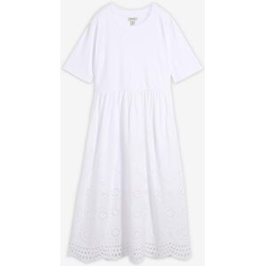 bonprix Maxikleid aus reiner Baumwolleweiß 48Damen bonprix Maxikleid aus reiner Baumwolleweiß 48Damen