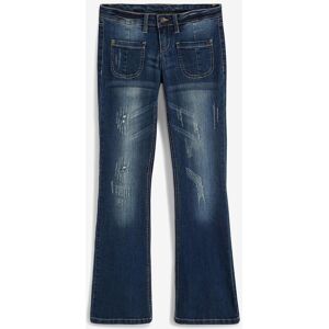 bonprix Flared Jeans Low Waist, Stretchblau 40Damen bonprix Flared Jeans Low Waist, Stretchblau 40Damen