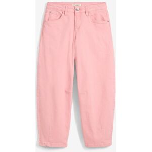 bonprix Barrel-Hose aus elastischem Baumwoll-Mixrosa 44Damen bonprix Barrel-Hose aus elastischem Baumwoll-Mixrosa 44Damen