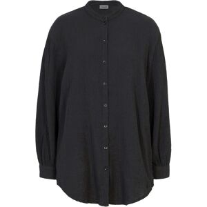 bonprix Longbluse aus luftigem Musselinschwarz 48Damen bonprix Longbluse aus luftigem Musselinschwarz 48Damen