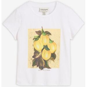 bonprix T-Shirt aus elastischem Baumwoll-Mixweiß 40Damen bonprix T-Shirt aus elastischem Baumwoll-Mixweiß 40Damen
