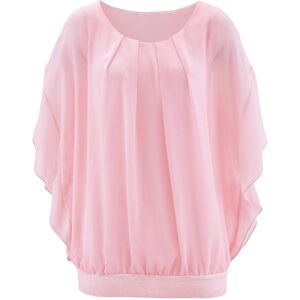 bonprix Chiffonbluse mit Untertoprosa 54Damen bonprix Chiffonbluse mit Untertoprosa 54Damen