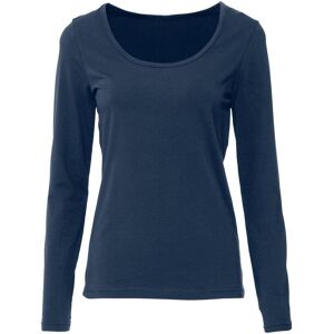 bonprix Figurbetontes Langarmshirtblau 44Damen bonprix Figurbetontes Langarmshirtblau 44Damen