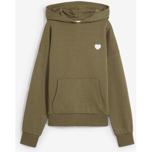 bonprix Oversize Hoodie aus weichem Baumwoll-Mixgrün 44Damen bonprix Oversize Hoodie aus weichem Baumwoll-Mixgrün 44Damen