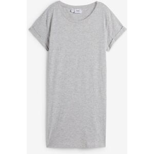 bonprix Boxy-Longshirt mit kurzen Ärmelngrau 48Damen bonprix Boxy-Longshirt mit kurzen Ärmelngrau 48Damen