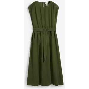 bonprix Maxikleid aus reiner Baumwollegrün 40Damen bonprix Maxikleid aus reiner Baumwollegrün 40Damen