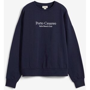 bonprix Oversize-Sweatshirt mit Stickereiblau 44Damen bonprix Oversize-Sweatshirt mit Stickereiblau 44Damen