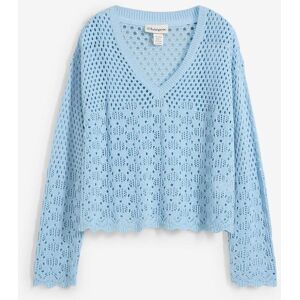 bonprix Leichter Ajour-Pulloverblau 40Damen bonprix Leichter Ajour-Pulloverblau 40Damen