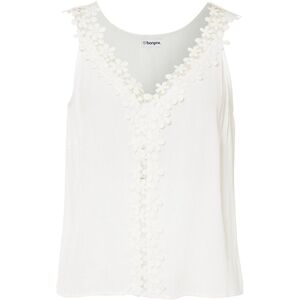 bonprix Blusentop aus strukturierter Viskoseweiß 42Damen bonprix Blusentop aus strukturierter Viskoseweiß 42Damen