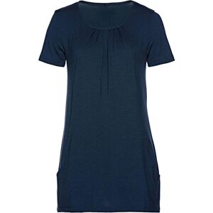 bonprix Longshirt mit Viskoseblau 48Damen bonprix Longshirt mit Viskoseblau 48Damen