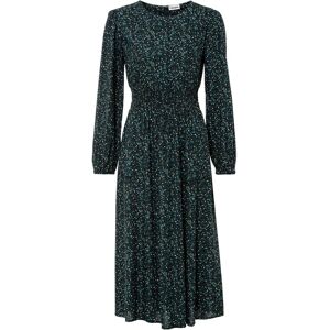 bonprix Midikleid mit Blumenprintschwarz 46Damen bonprix Midikleid mit Blumenprintschwarz 46Damen