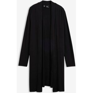 bonprix Shirtjacke aus softem Viskose-Mixschwarz 52Damen bonprix Shirtjacke aus softem Viskose-Mixschwarz 52Damen