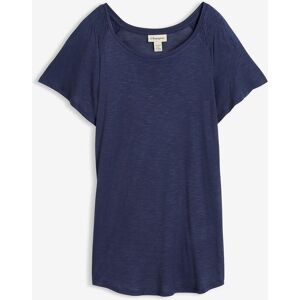 bonprix Flammgarn-Shirt mit Flügelärmelnblau 40Damen bonprix Flammgarn-Shirt mit Flügelärmelnblau 40Damen