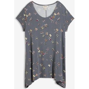 bonprix T-Shirt mit Schmetterlingengrau 40Damen bonprix T-Shirt mit Schmetterlingengrau 40Damen