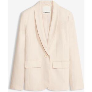 bonprix Blazer mit Knopfdetailbeige 50Damen bonprix Blazer mit Knopfdetailbeige 50Damen