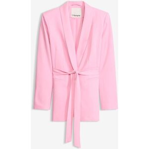 bonprix Blazer mit Bindegürtelrosa 38Damen bonprix Blazer mit Bindegürtelrosa 38Damen
