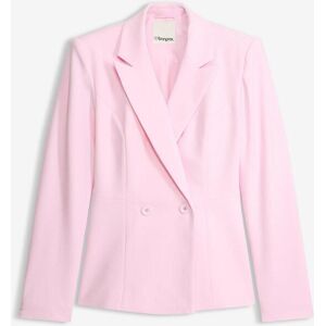 bonprix Blazer-Jacke mit Peplumrosa 40Damen bonprix Blazer-Jacke mit Peplumrosa 40Damen
