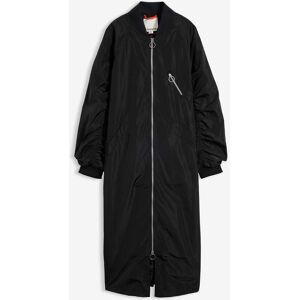 bonprix Blouson-Mantel mit Strickkragenschwarz 50Damen bonprix Blouson-Mantel mit Strickkragenschwarz 50Damen