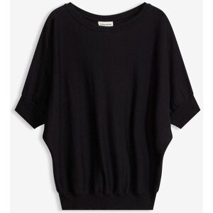 bonprix Feinstrickpullover aus Baumwoll-Mixschwarz 36Damen bonprix Feinstrickpullover aus Baumwoll-Mixschwarz 36Damen