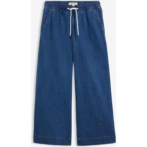 bonprix Wide Leg Jeans Mid Waist, Stretchblau 50Damen bonprix Wide Leg Jeans Mid Waist, Stretchblau 50Damen