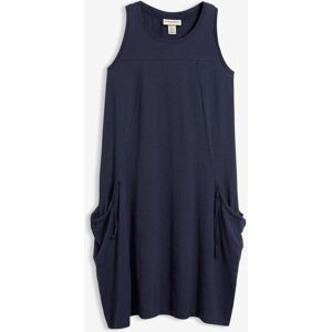 bonprix Baumwoll-Jerseykleid mit Taschenblau 40Damen bonprix Baumwoll-Jerseykleid mit Taschenblau 40Damen