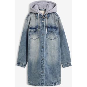 bonprix Jeansjacke mit Kapuzeblau 50Damen bonprix Jeansjacke mit Kapuzeblau 50Damen