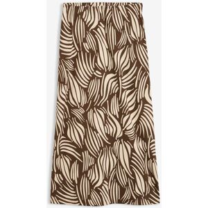 bonprix Jersey-Rock aus Bio-Baumwolle mit Stretchbraun 36Damen bonprix Jersey-Rock aus Bio-Baumwolle mit Stretchbraun 36Damen