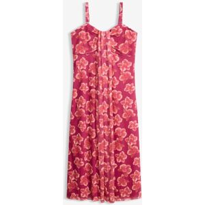 bonprix Maxikleid mit Meshpink 36Damen bonprix Maxikleid mit Meshpink 36Damen