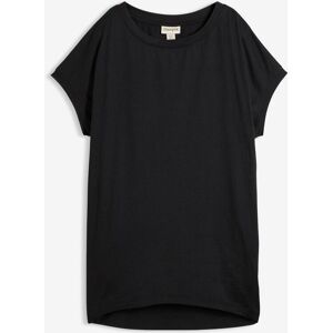 bonprix Longshirt aus reiner Baumwolleschwarz 48Damen bonprix Longshirt aus reiner Baumwolleschwarz 48Damen