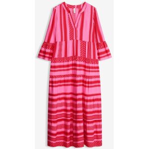bonprix Maxikleid aus fließender Viskoserot 34Damen bonprix Maxikleid aus fließender Viskoserot 34Damen