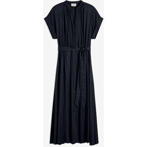 bonprix Hemdblusenkleid aus fließender Viskoseschwarz 38Damen bonprix Hemdblusenkleid aus fließender Viskoseschwarz 38Damen