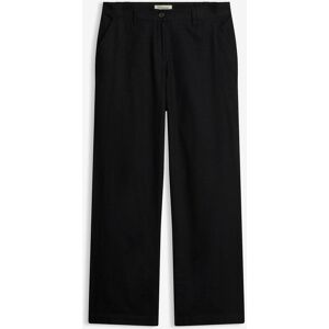 bonprix Webhose aus Leinen-Baumwoll-Mixschwarz 46Damen bonprix Webhose aus Leinen-Baumwoll-Mixschwarz 46Damen