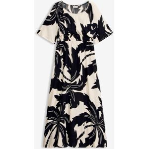 bonprix Maxikleid aus fließender Viskoseweiß 44Damen bonprix Maxikleid aus fließender Viskoseweiß 44Damen