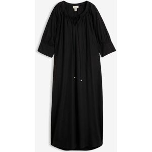 bonprix Tunika-Kleid aus fließender Viskoseschwarz 44Damen bonprix Tunika-Kleid aus fließender Viskoseschwarz 44Damen