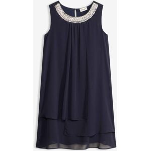 bonprix Premium Kleid mit Applikationblau 36Damen bonprix Premium Kleid mit Applikationblau 36Damen