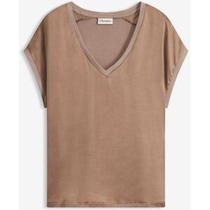 bonprix Shirt aus Viskose-Mixbraun 44Damen bonprix Shirt aus Viskose-Mixbraun 44Damen