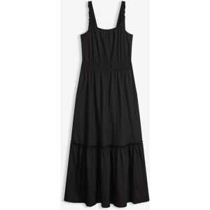 bonprix Maxikleid aus strukturiertem Jerseyschwarz 44Damen bonprix Maxikleid aus strukturiertem Jerseyschwarz 44Damen