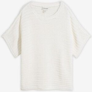 bonprix Ajour-Pullover aus Viskose-Mixweiß 44Damen bonprix Ajour-Pullover aus Viskose-Mixweiß 44Damen
