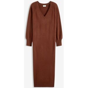bonprix Oversized Strickkleid in Midilängebraun 32Damen bonprix Oversized Strickkleid in Midilängebraun 32Damen