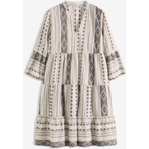 bonprix Tunika-Kleid aus Baumwoll-Mixweiß 42Damen bonprix Tunika-Kleid aus Baumwoll-Mixweiß 42Damen