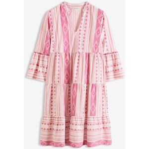 bonprix Tunika-Kleid aus Baumwoll-Mixweiß 46Damen bonprix Tunika-Kleid aus Baumwoll-Mixweiß 46Damen