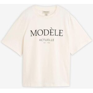 bonprix T-Shirt aus reiner schwerer Bio-Baumwolleweiß 52Damen bonprix T-Shirt aus reiner schwerer Bio-Baumwolleweiß 52Damen